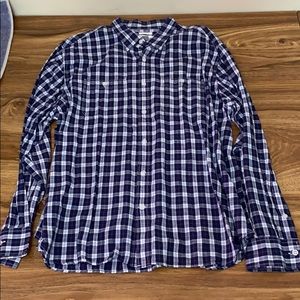 Old Navy Slim Fit plaid button up
